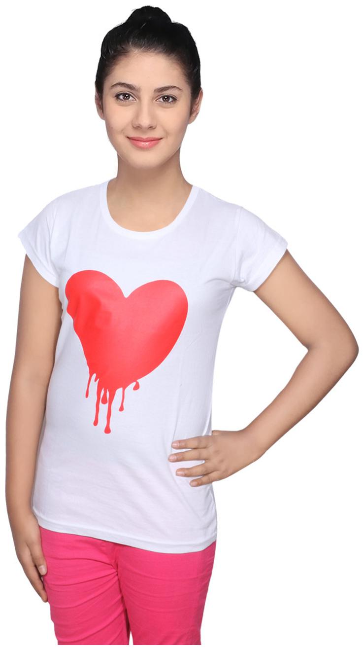 

IndiWeaves Cotton T-Shirts for Womens( Pack of 1)