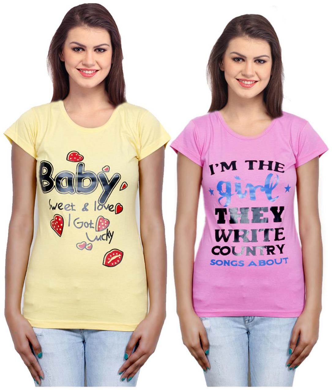 

IndiWeaves Girls Cotton Top Combo-2