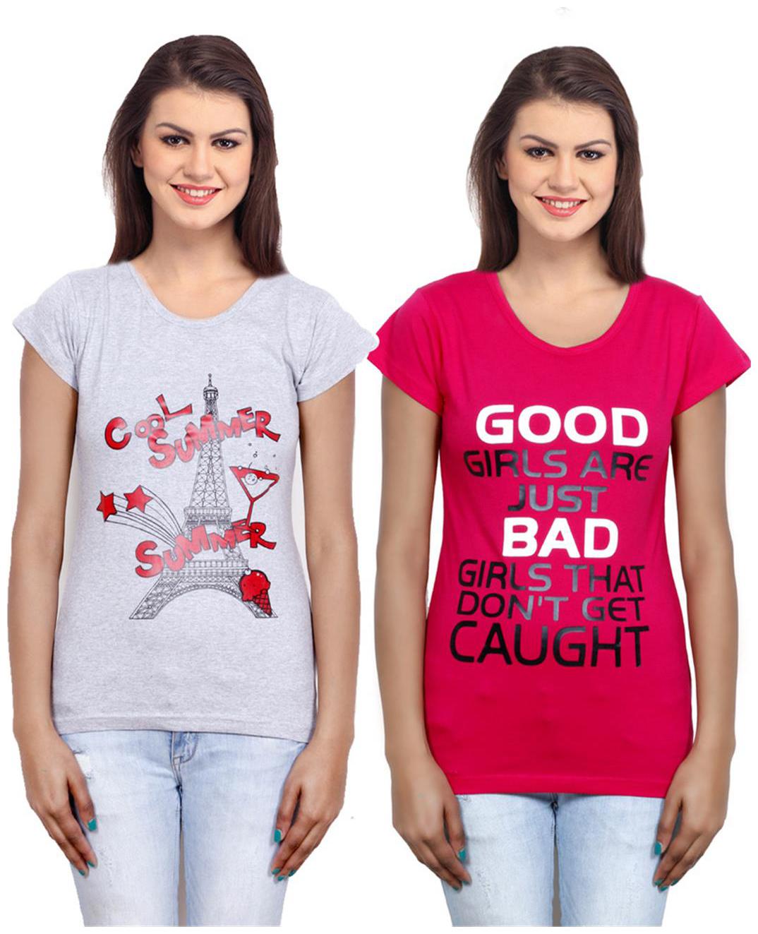

IndiWeaves Girls Cotton Top Combo-2