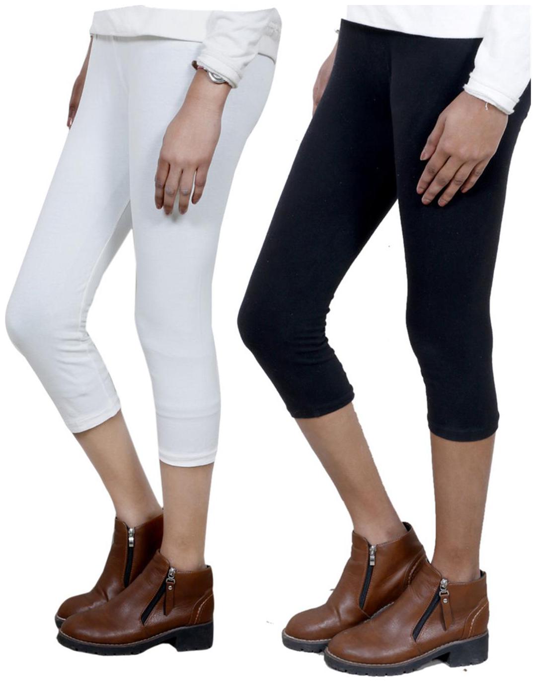 

IndiWeaves Girls Cotton Capri Combo-2