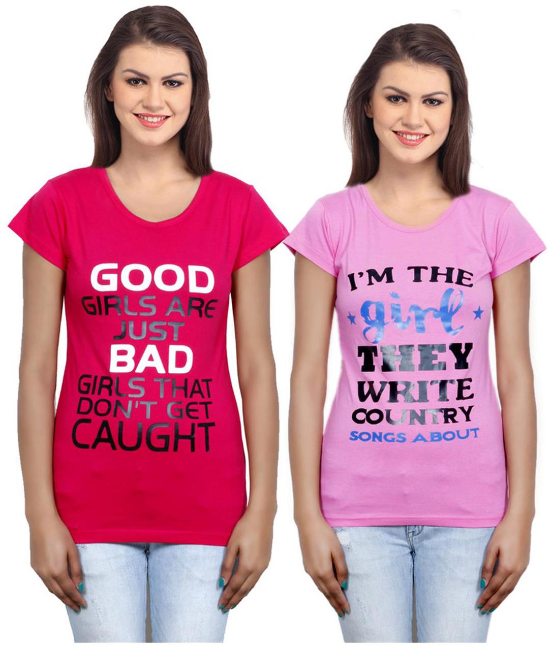 

IndiWeaves Girls Cotton Top Combo-2