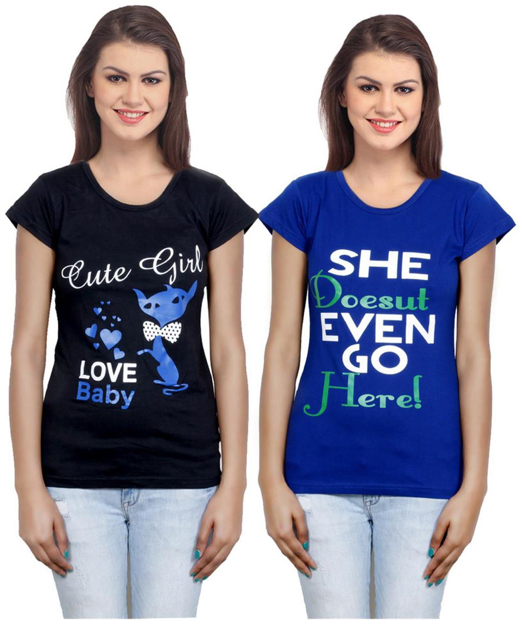 

IndiWeaves Girls Cotton Top Combo-2