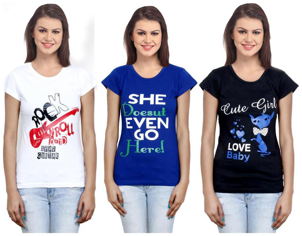 

IndiWeaves Girls Cotton Top Combo-3