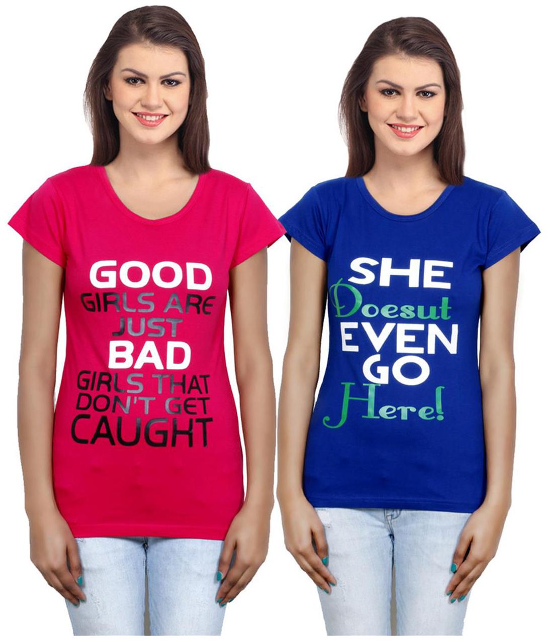 

IndiWeaves Girls Cotton Top Combo-2