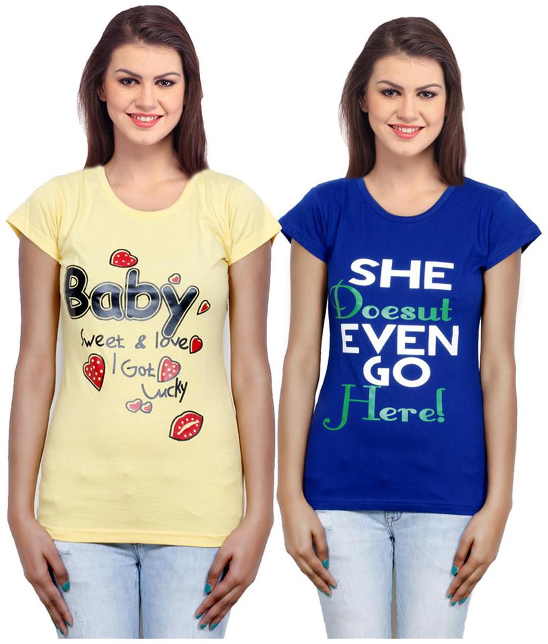 

IndiWeaves Girls Cotton Top Combo-2