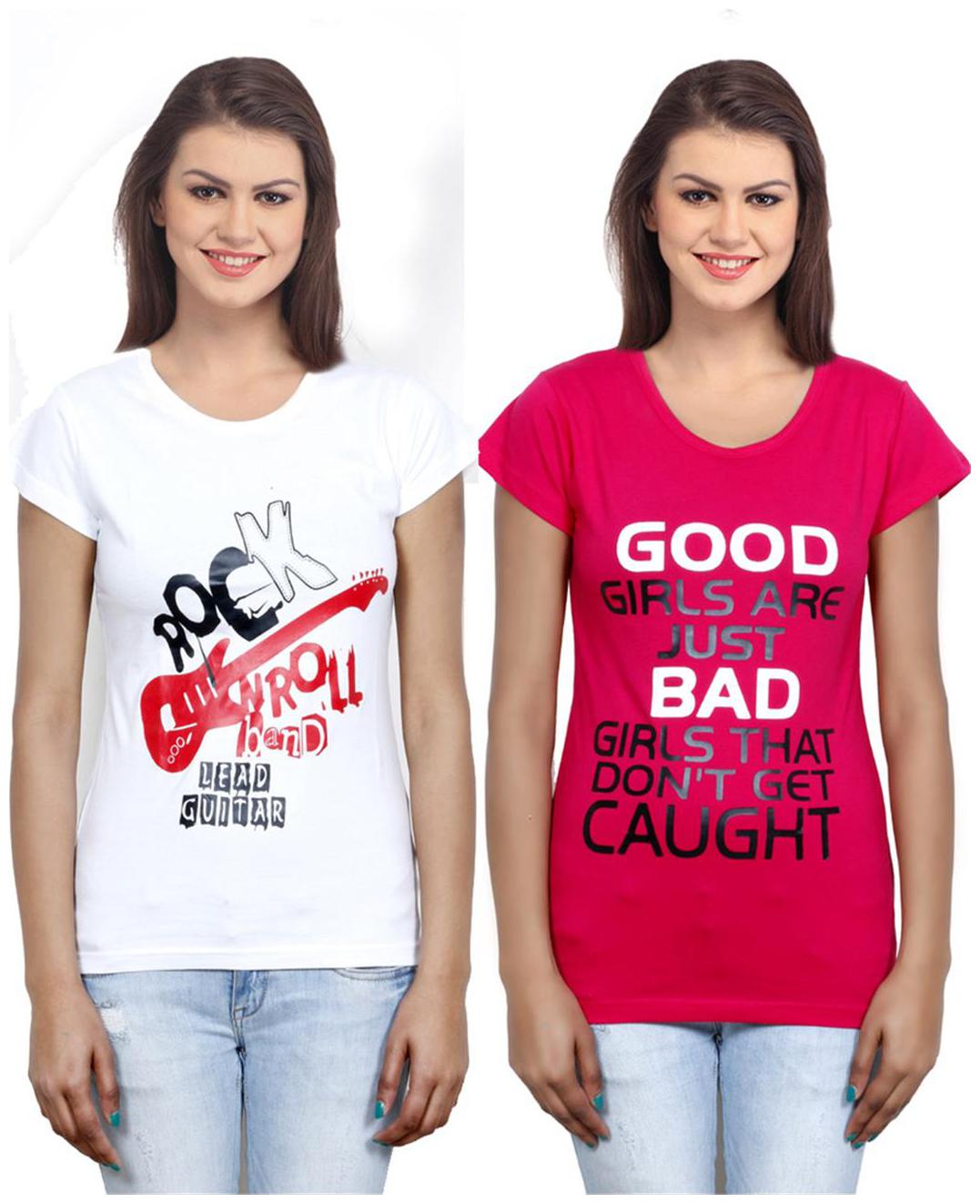 

IndiWeaves Girls Cotton Top Combo-2
