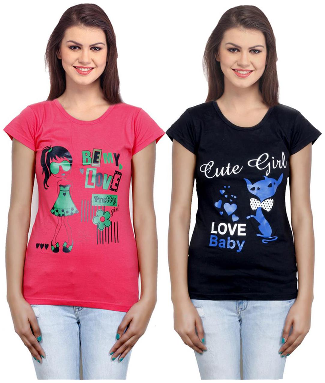 

IndiWeaves Girls Cotton Top Combo-2