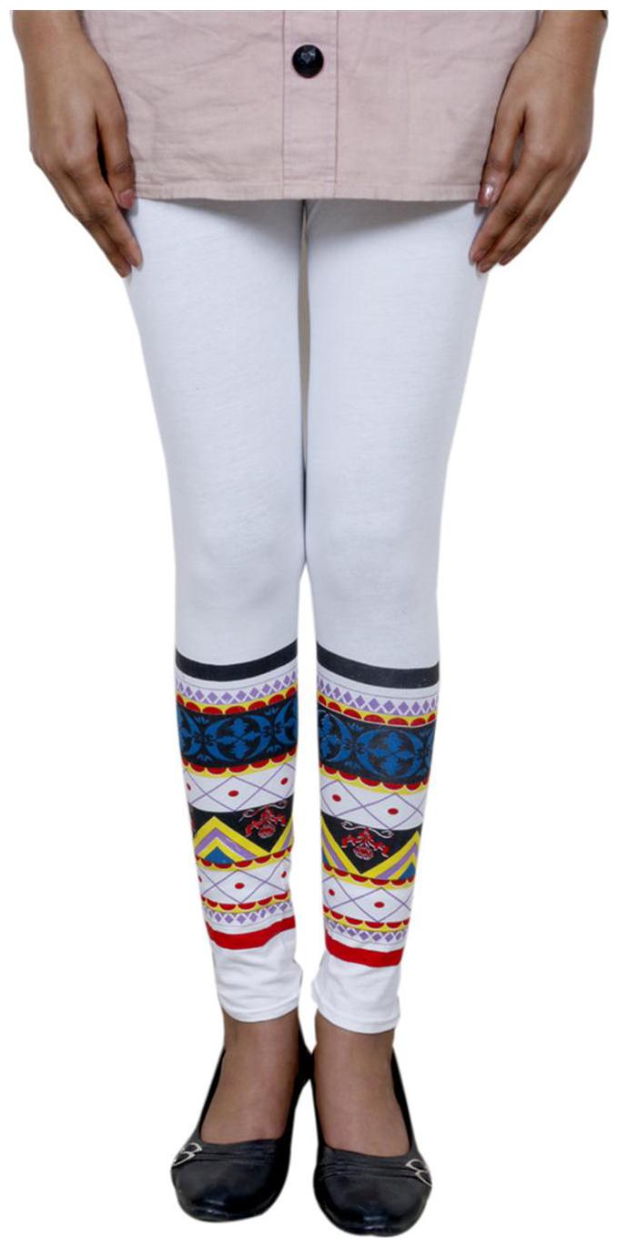 

Indiweaves Cotton Patiala Salwar - White