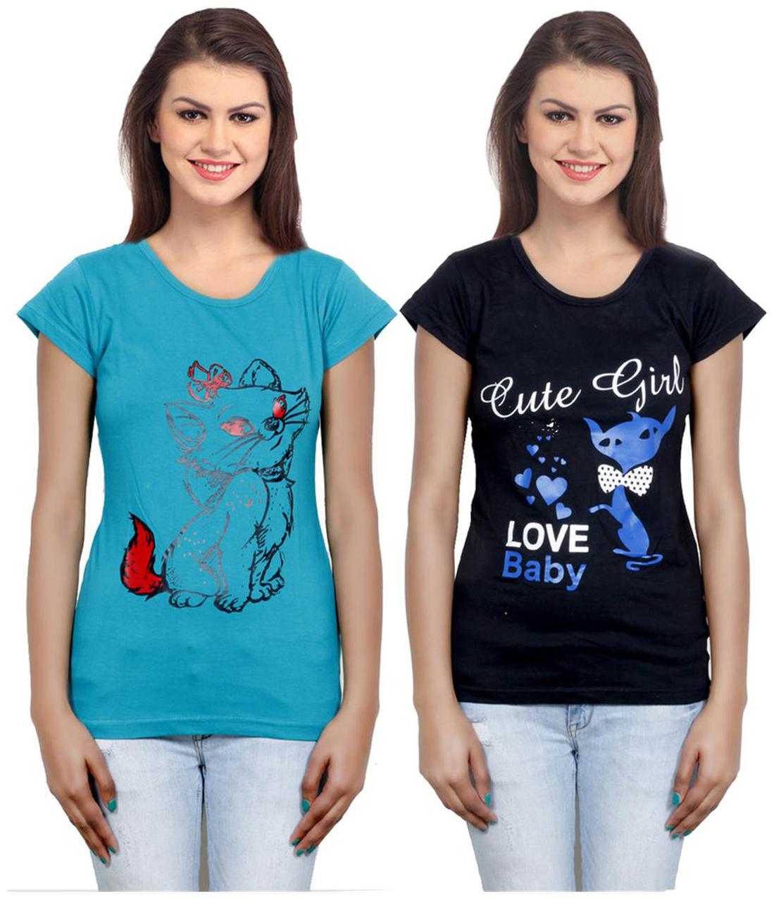 

IndiWeaves Girls Cotton Top Combo-2