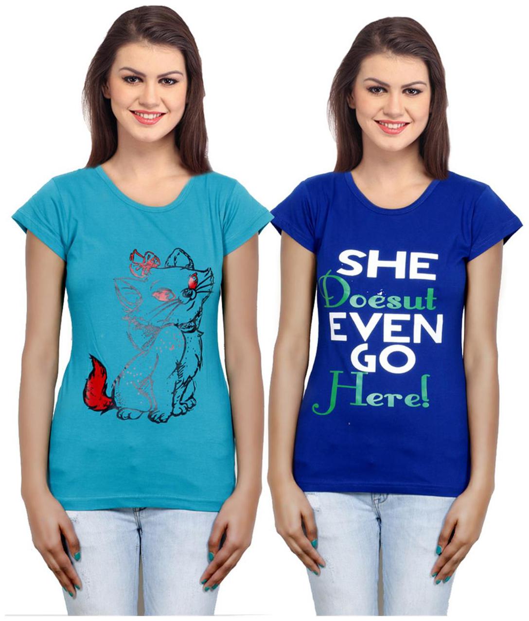 

IndiWeaves Girls Cotton Top Combo-2