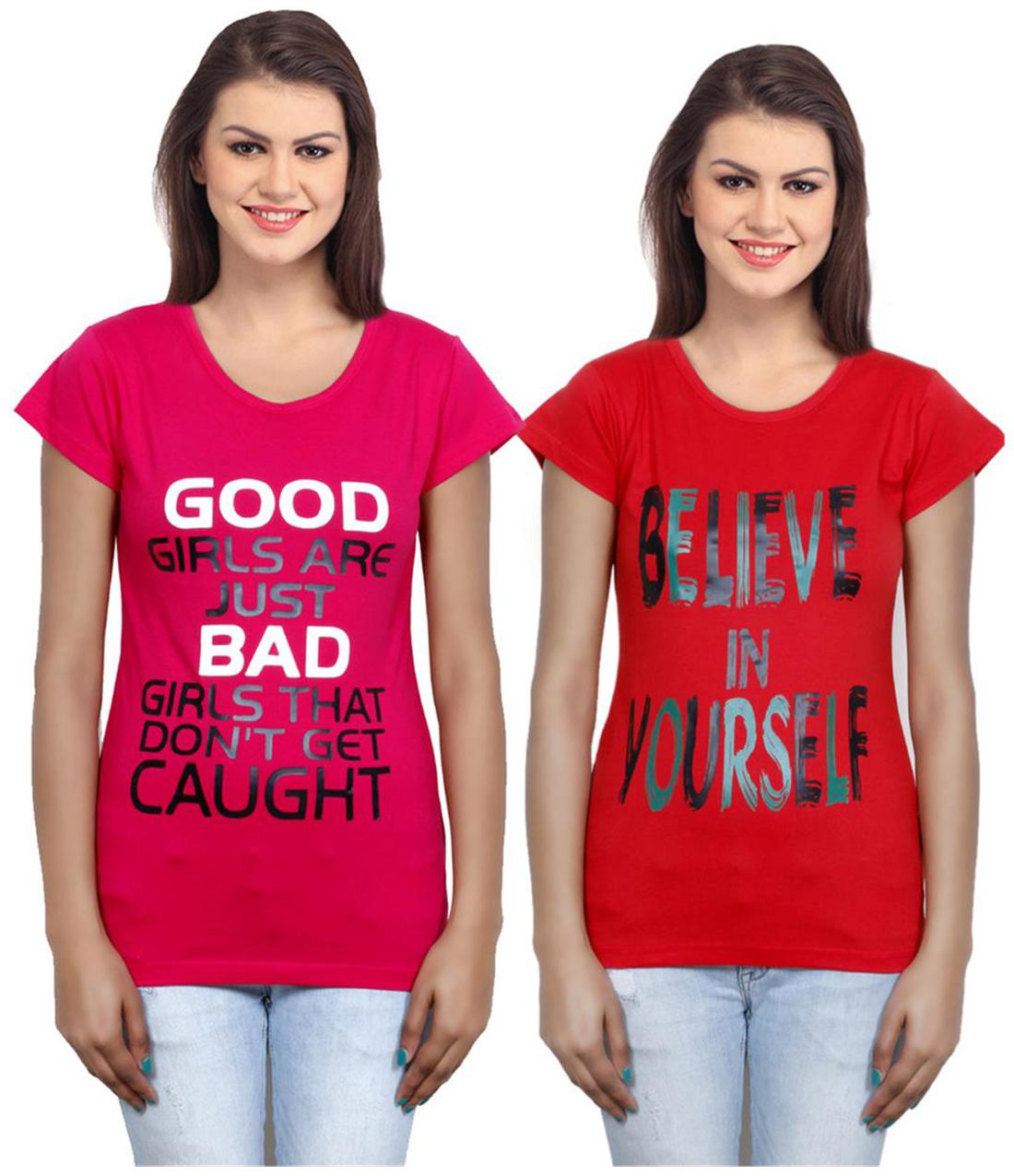 

IndiWeaves Girls Cotton Top Combo-2