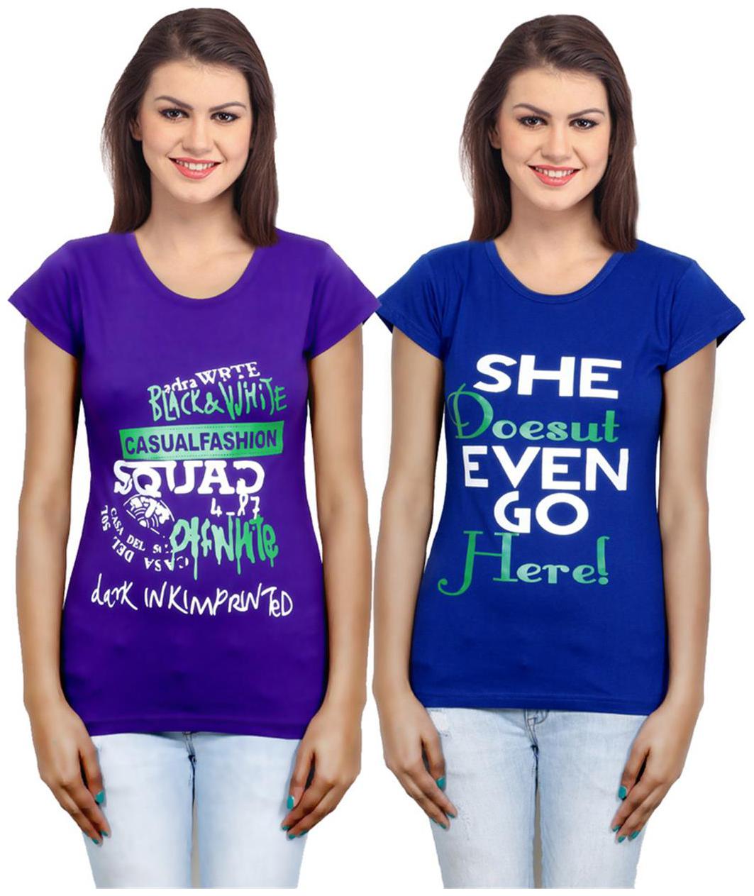 

IndiWeaves Girls Cotton Top Combo-2
