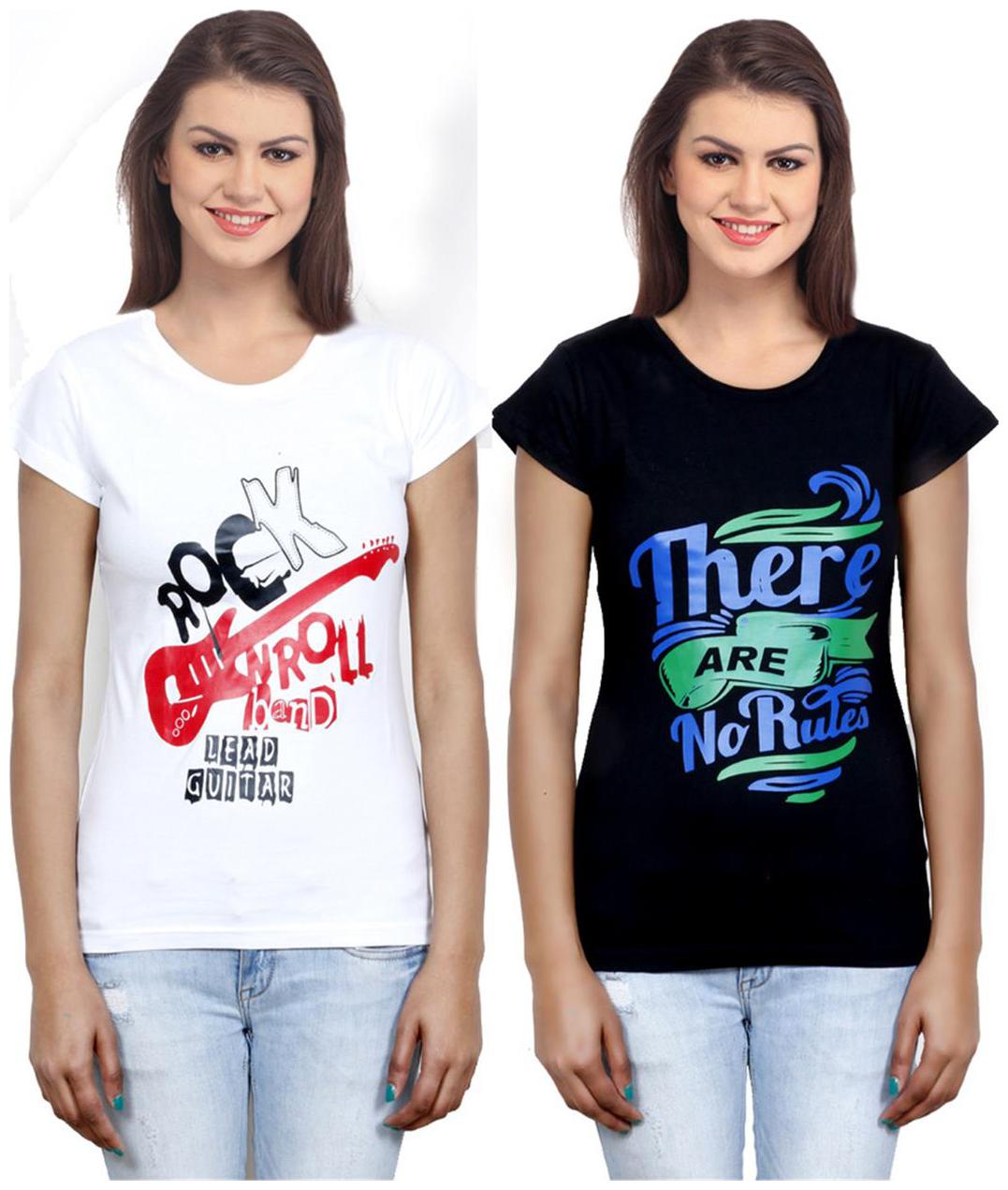 

IndiWeaves Girls Cotton Top Combo-2