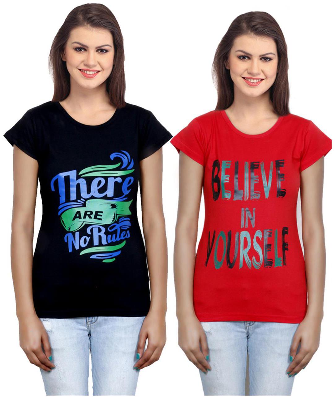 

IndiWeaves Girls Cotton Top Combo-2