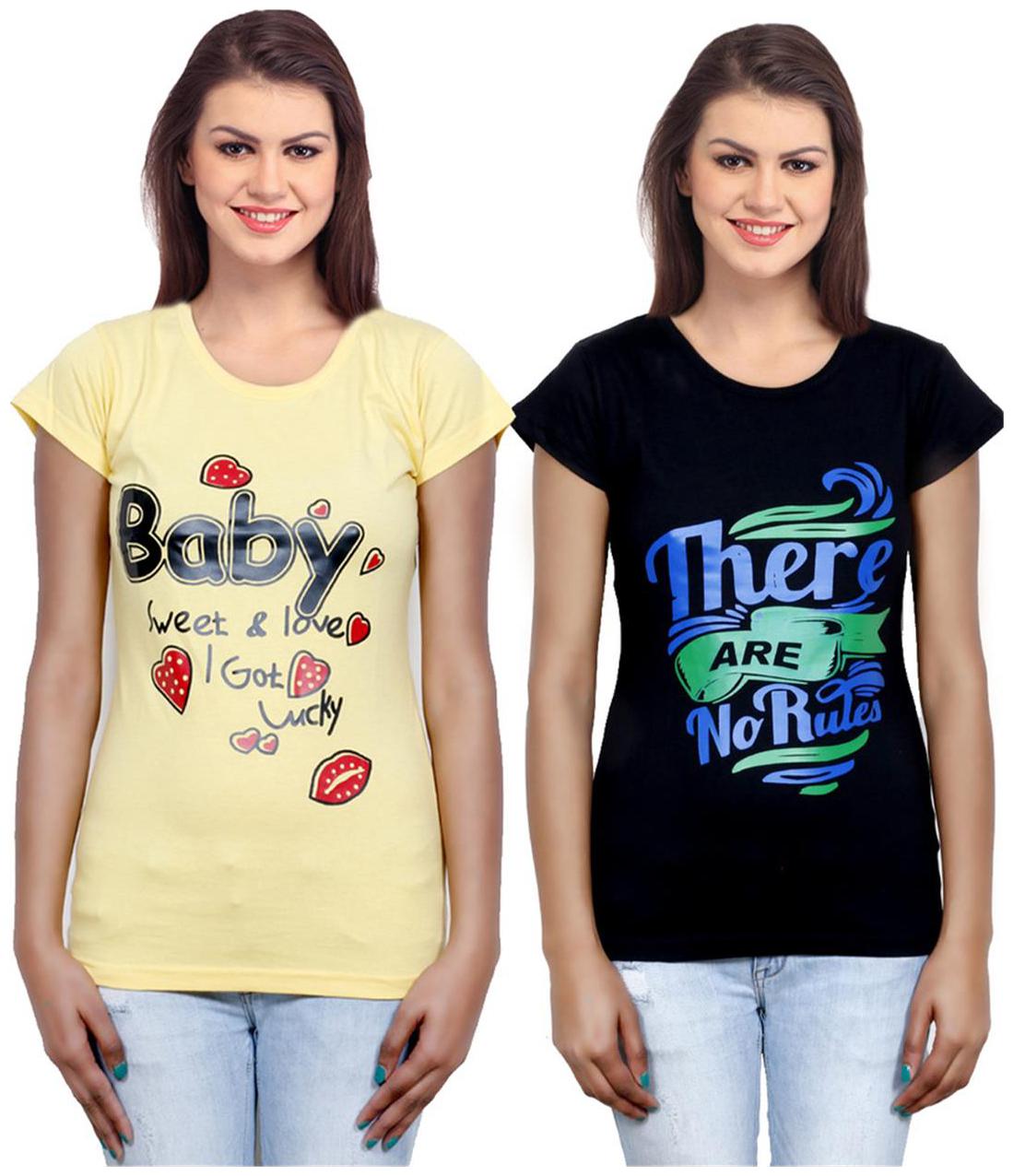 

IndiWeaves Girls Cotton Top Combo-2