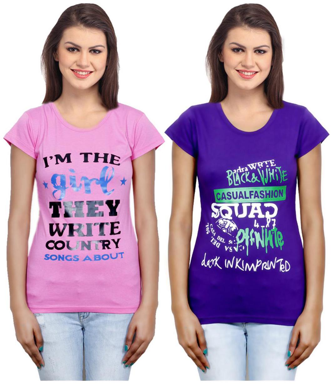 

IndiWeaves Girls Cotton Top Combo-2