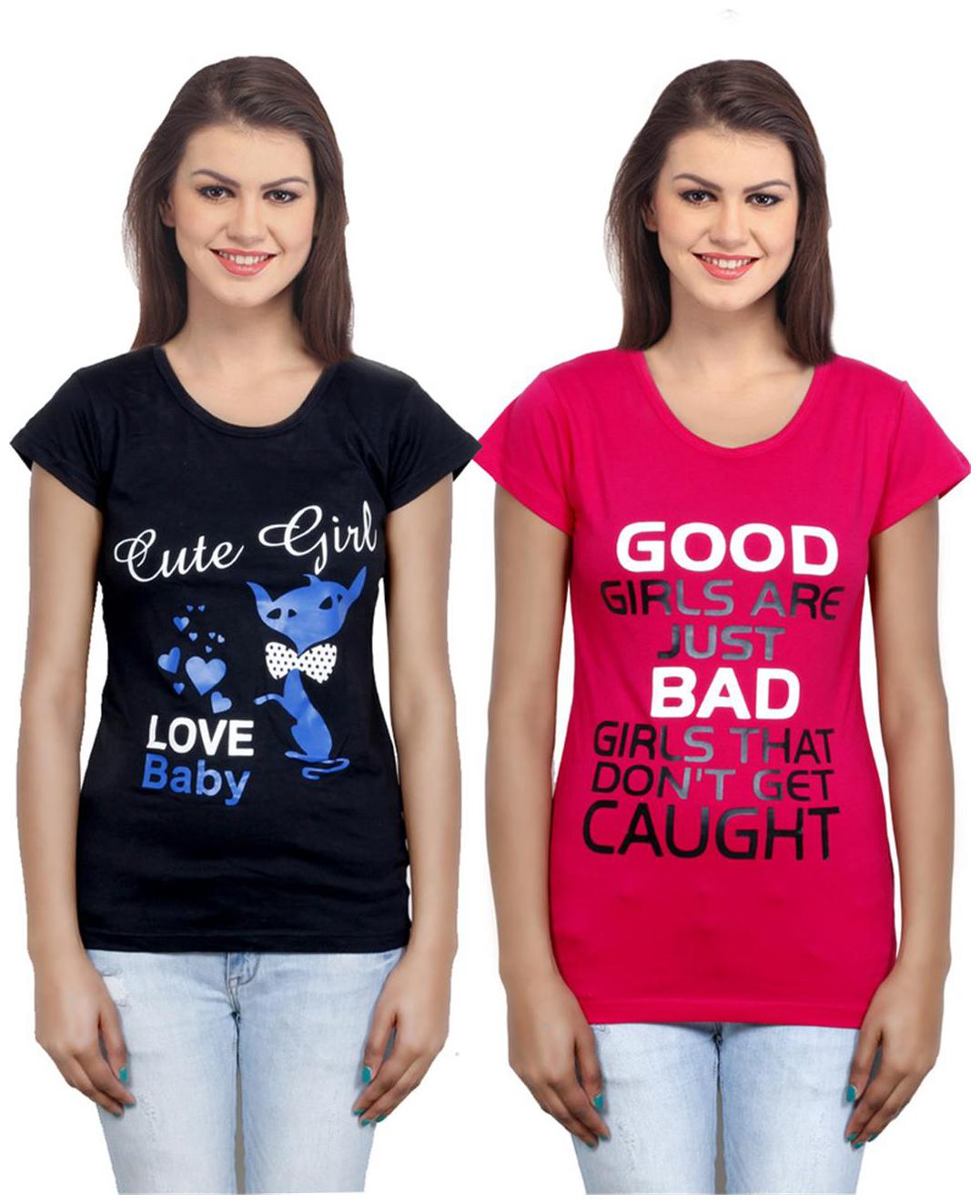 

IndiWeaves Girls Cotton Top Combo-2