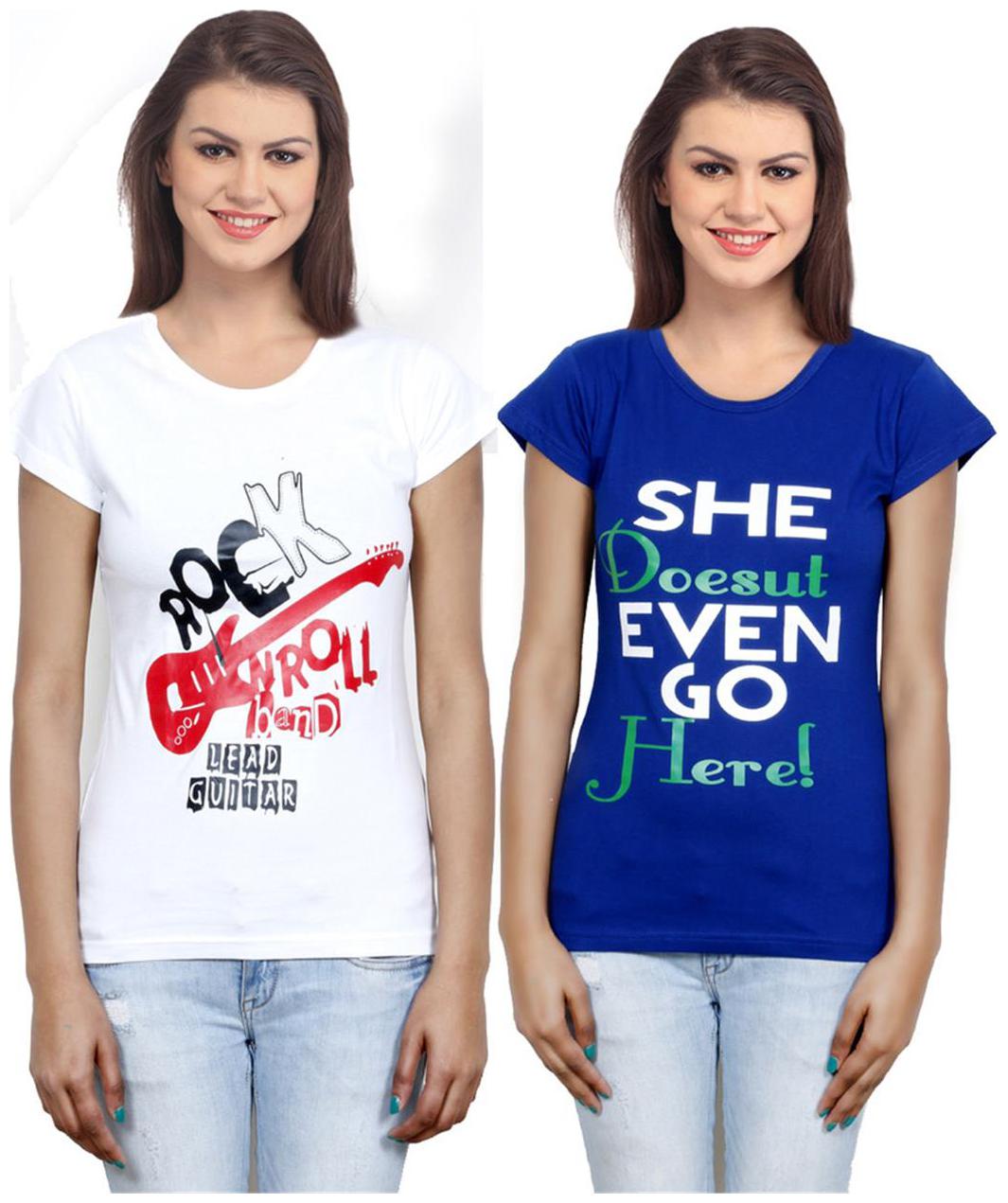 

IndiWeaves Girls Cotton Top Combo-2