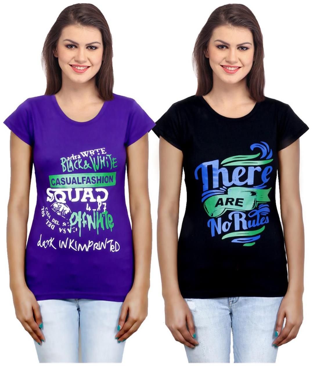

IndiWeaves Girls Cotton Top Combo-2