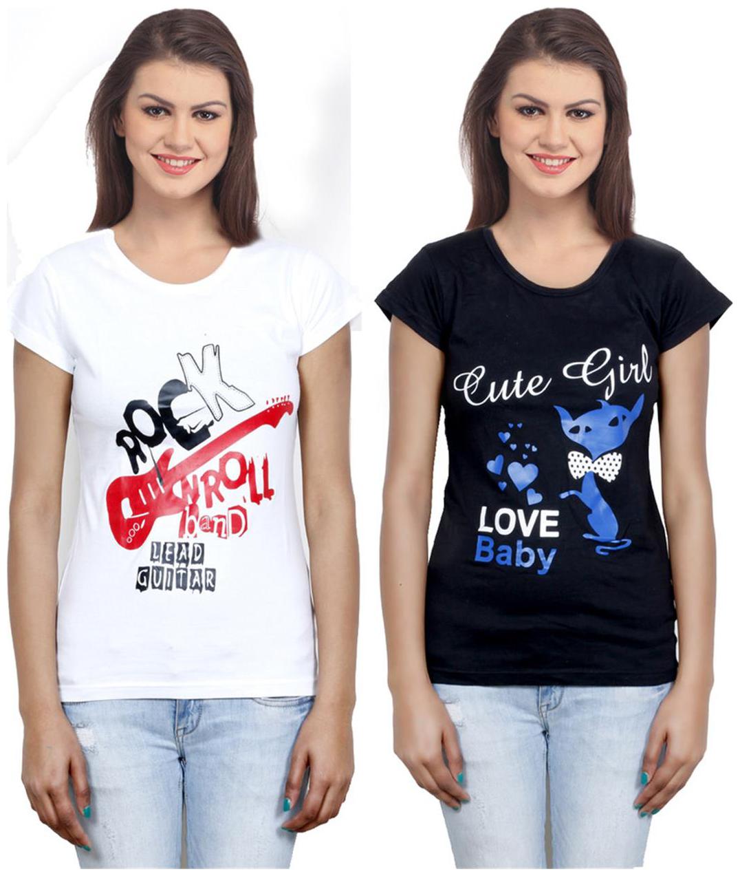 

IndiWeaves Girls Cotton Top Combo-2