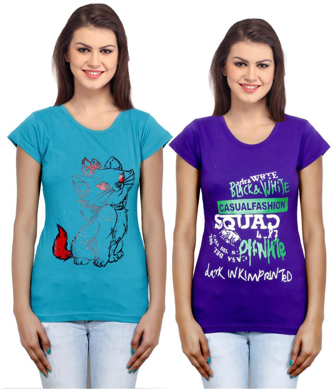 

IndiWeaves Girls Cotton Top Combo-2