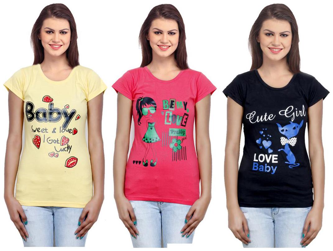 

IndiWeaves Girls Cotton Top Combo-3