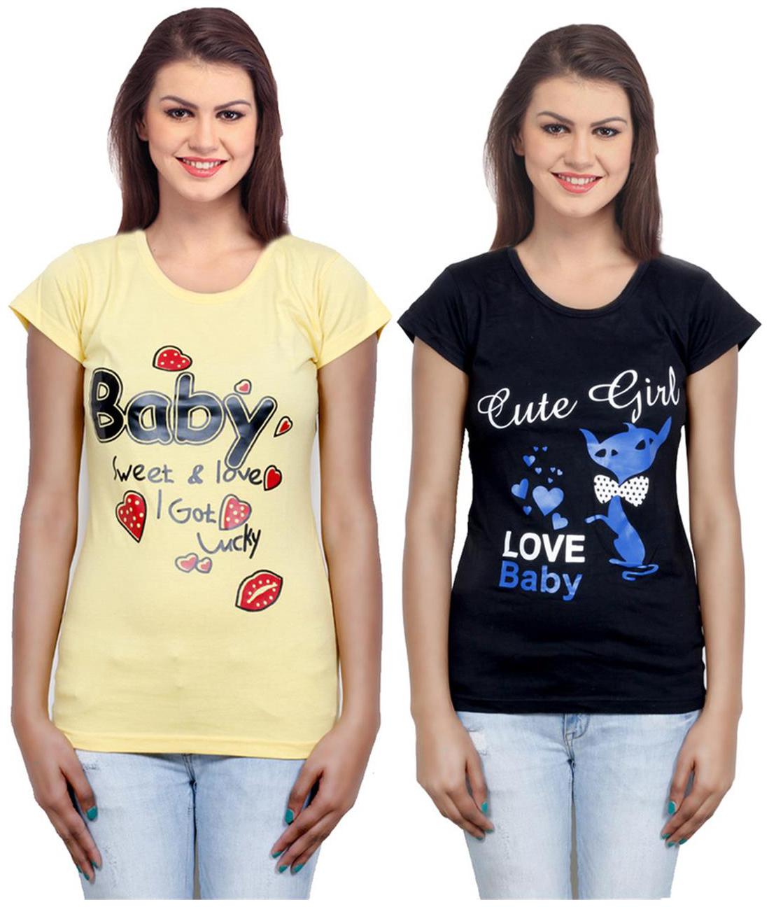 

IndiWeaves Girls Cotton Top Combo-2