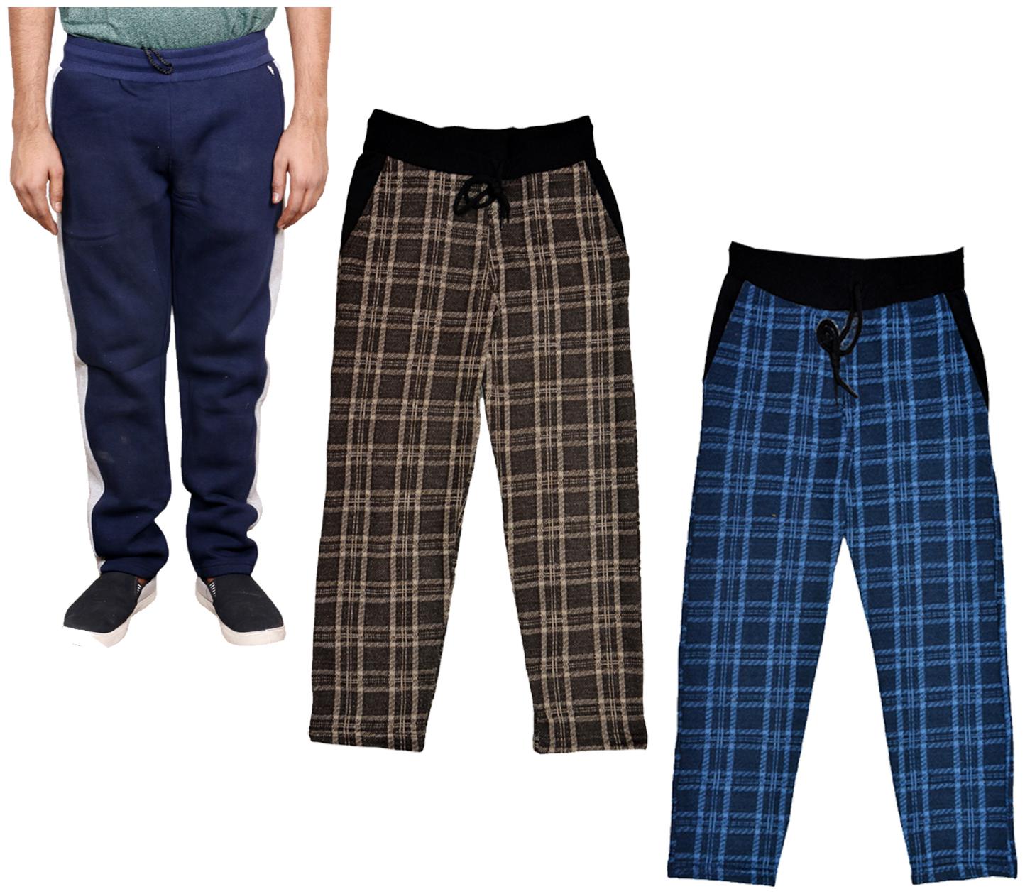 

IndiWeaves Men s Warm Wollen Lower and Fleece for Winter