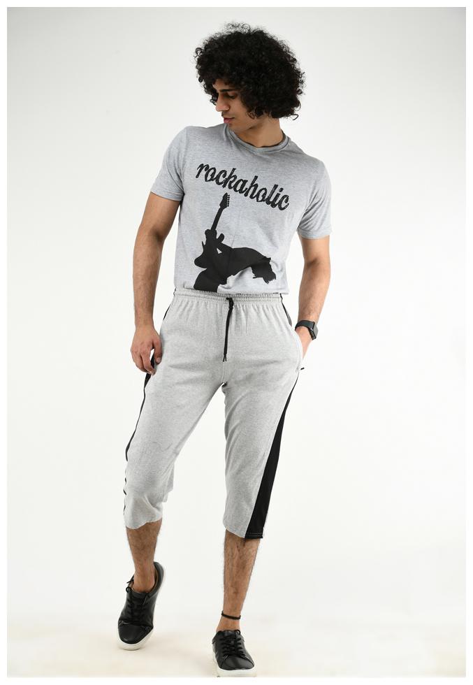 

Indiweaves Men Grey Regular Fit Regular Shorts