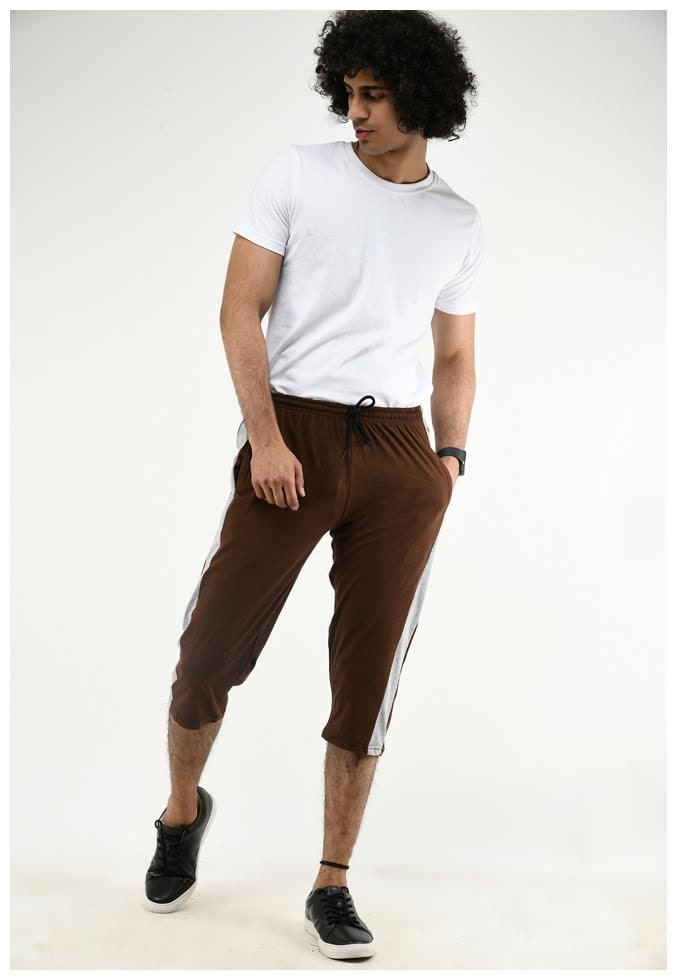 

Indiweaves Men Brown Regular Fit Regular Shorts