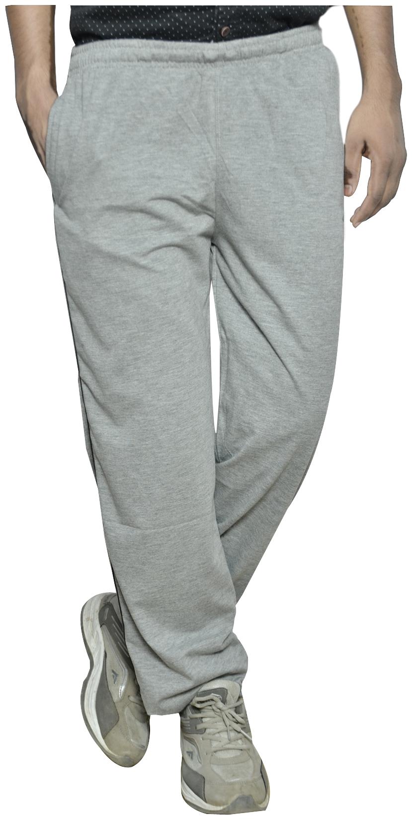

Indiweaves Men Grey Solid Regular fit Track pants
