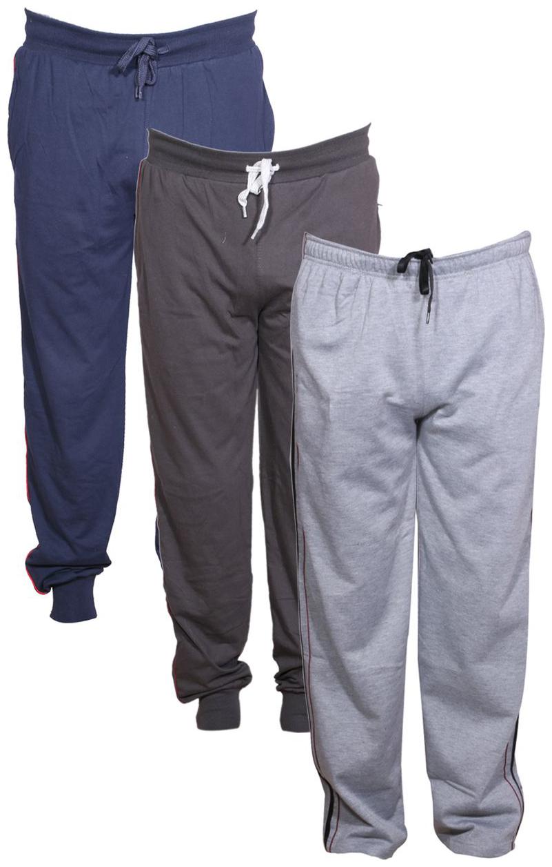 

IndiWeaves Men s Premium 2 Cotton and 1 Warm Wollen Lower Track Pants with 1 Zipper Pocket and 1 Open Pocket For Winter (Pack of-3)