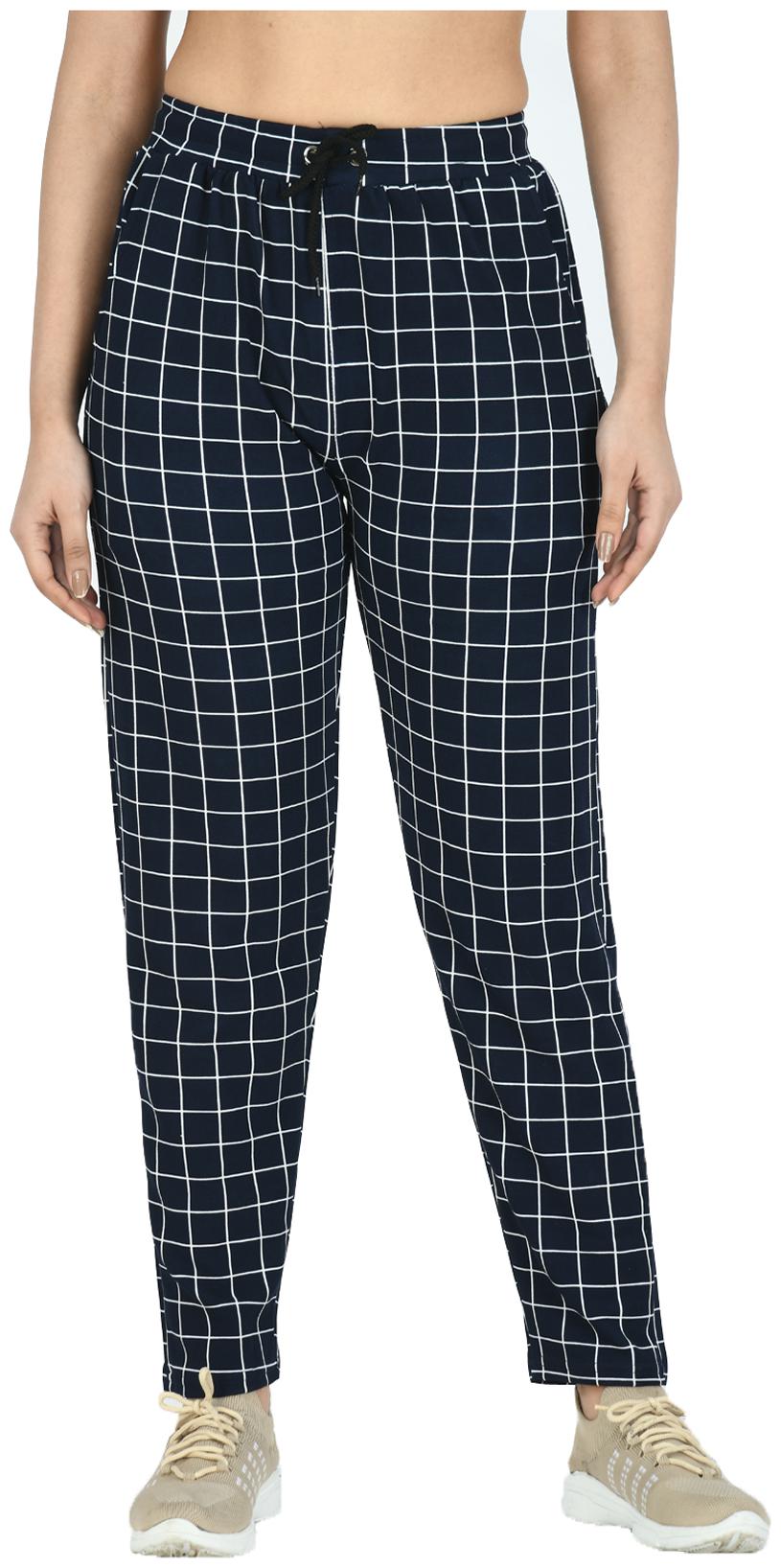 

Indiweaves Women Regular fit Polyester Track pants - Navy