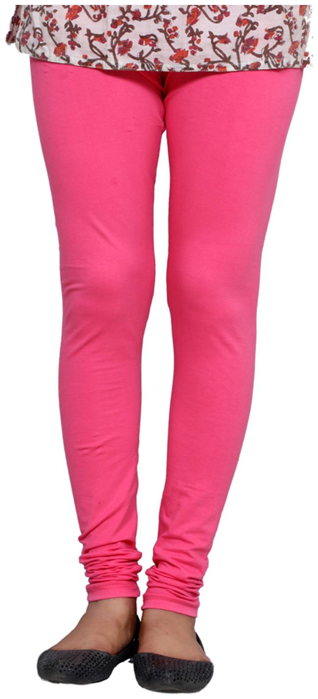 

Indiweaves Cotton Patiala - Pink