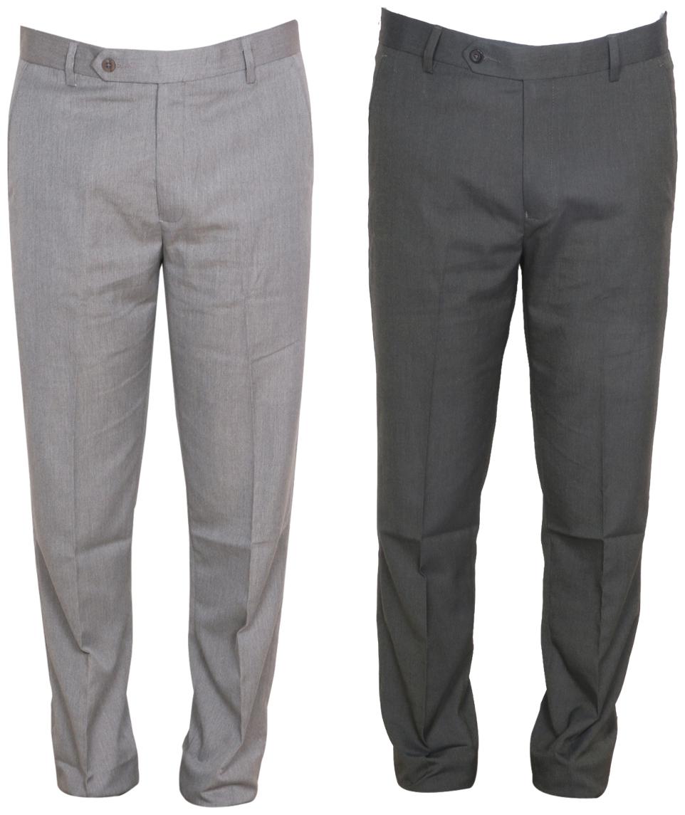 

Indiweaves Men Solid Regular Fit Formal Trouser - Multi