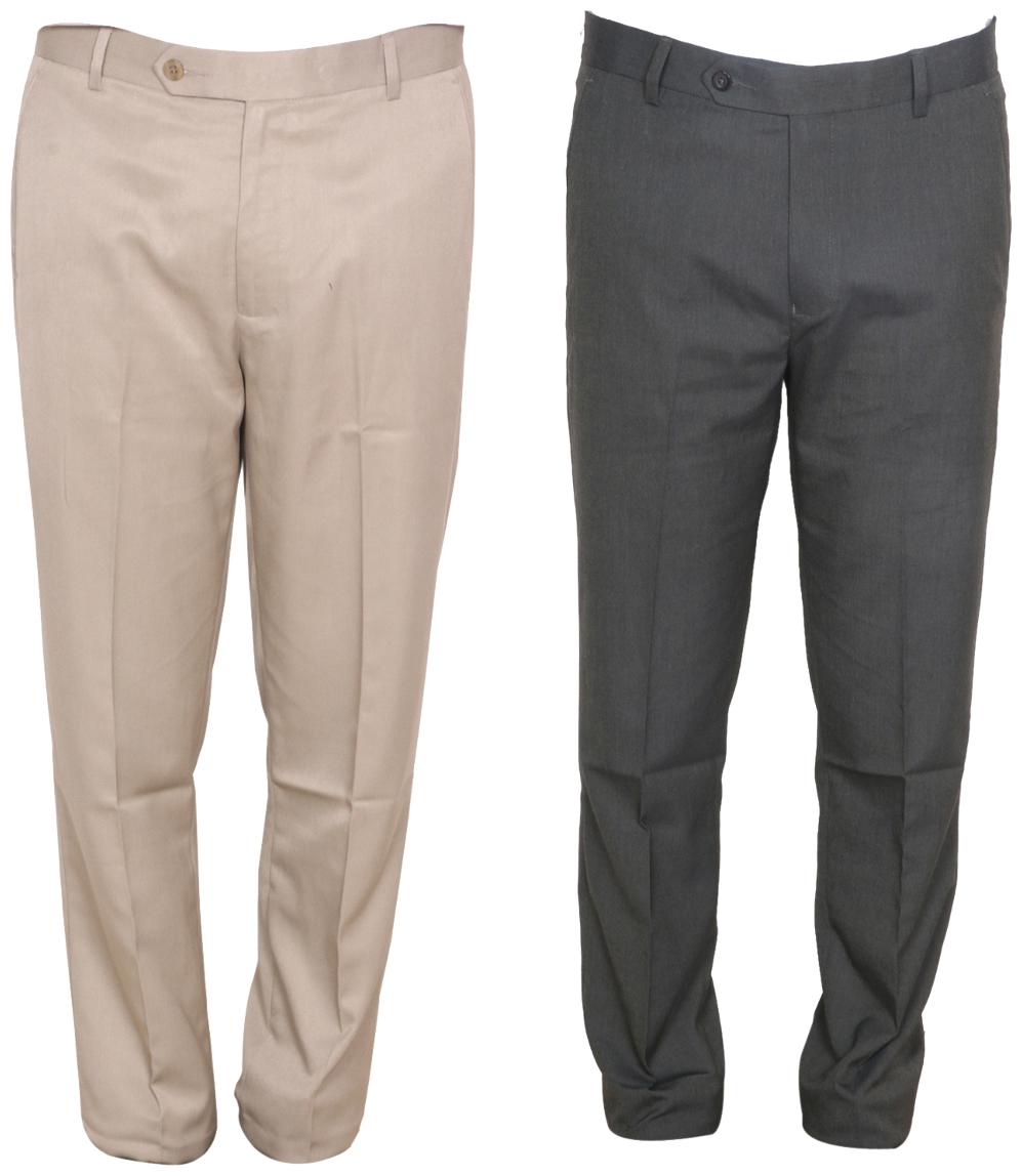

Indiweaves Men Solid Regular Fit Formal Trouser - Multi