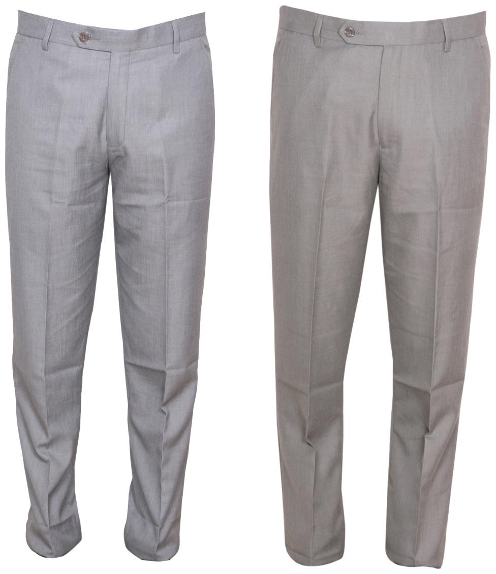 

Indiweaves Men Solid Regular Fit Formal Trouser - Multi