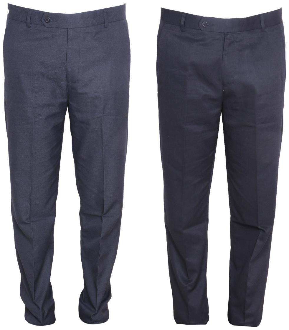 

Indiweaves Men Solid Regular Fit Formal Trouser - Multi