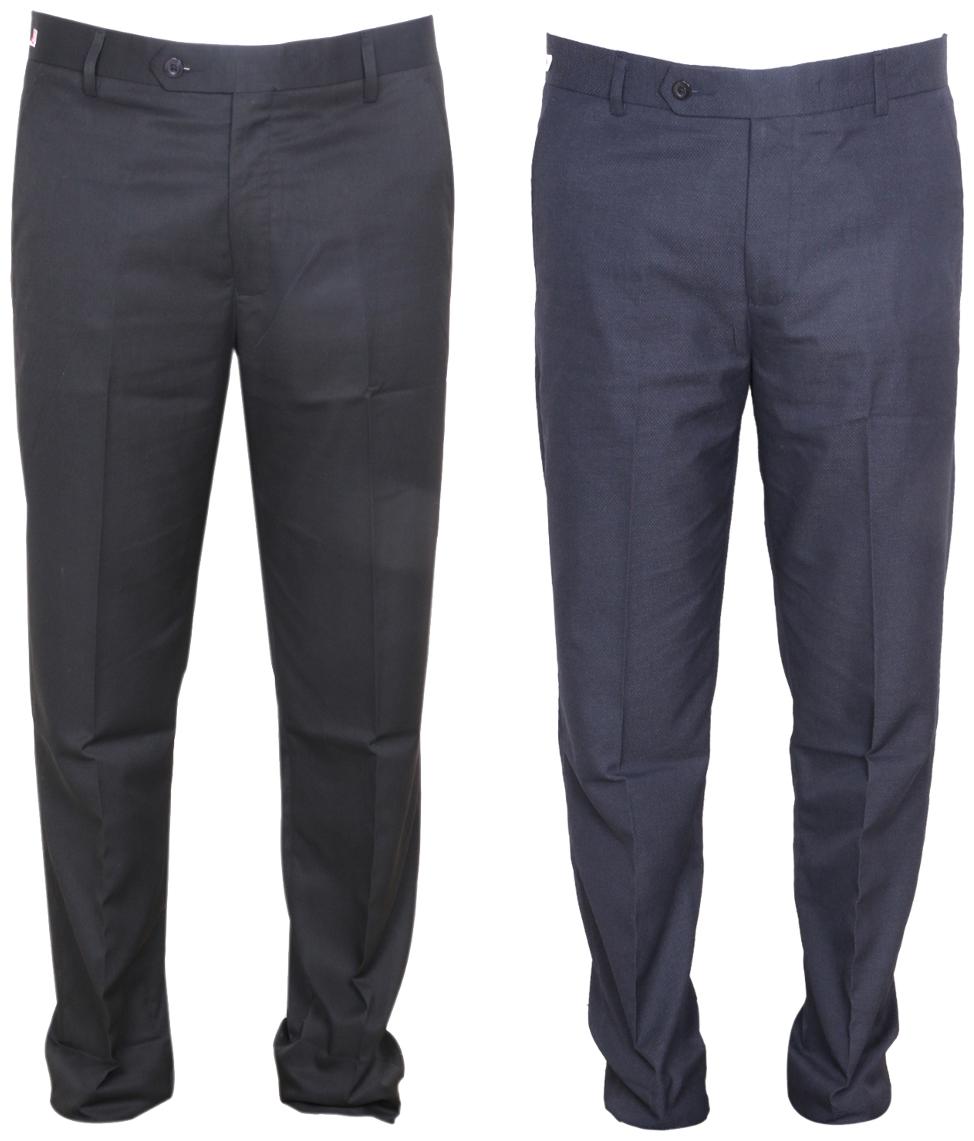 

Indiweaves Men Solid Regular Fit Formal Trouser - Multi