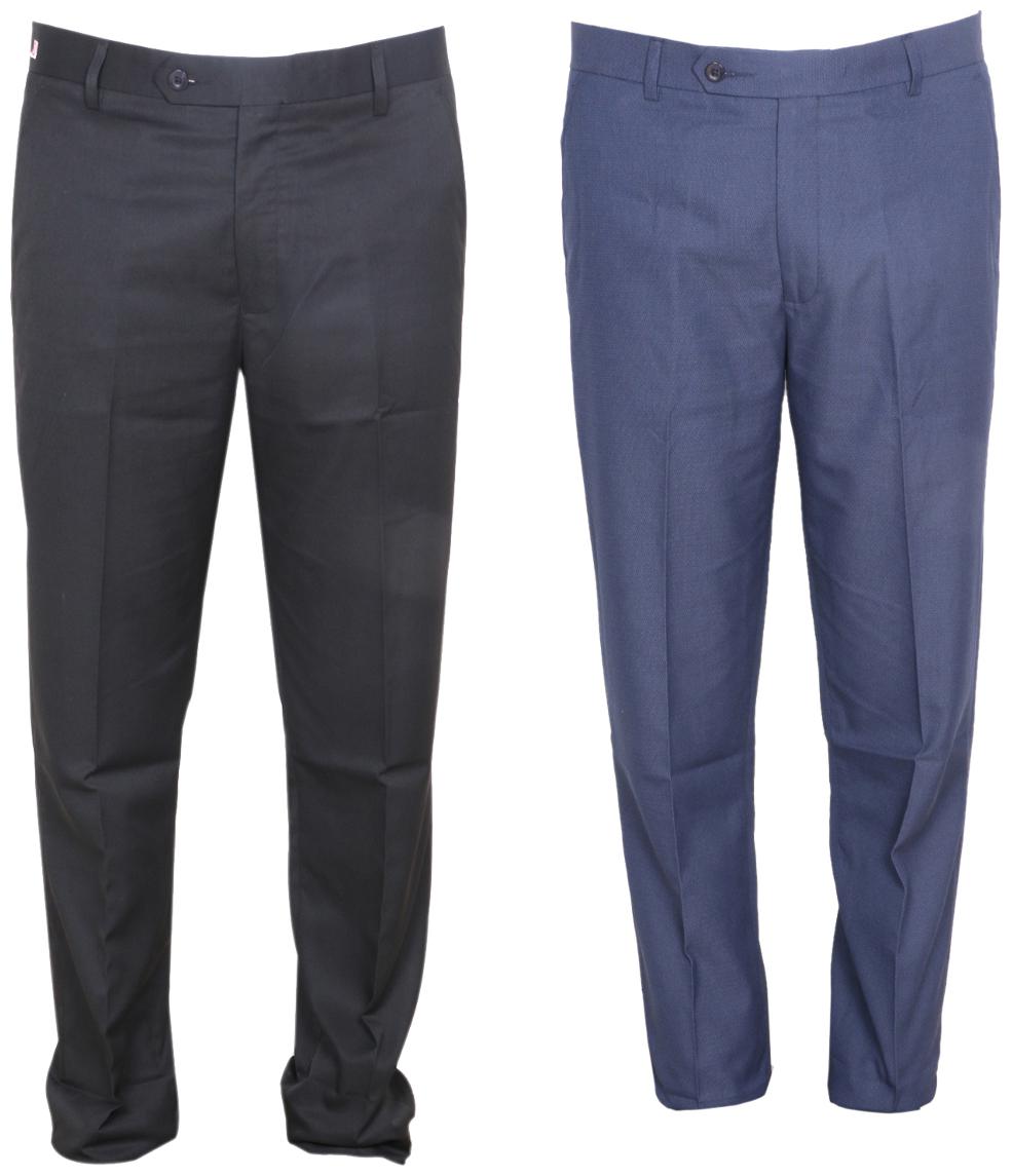 

Indiweaves Men Solid Regular Fit Formal Trouser - Multi