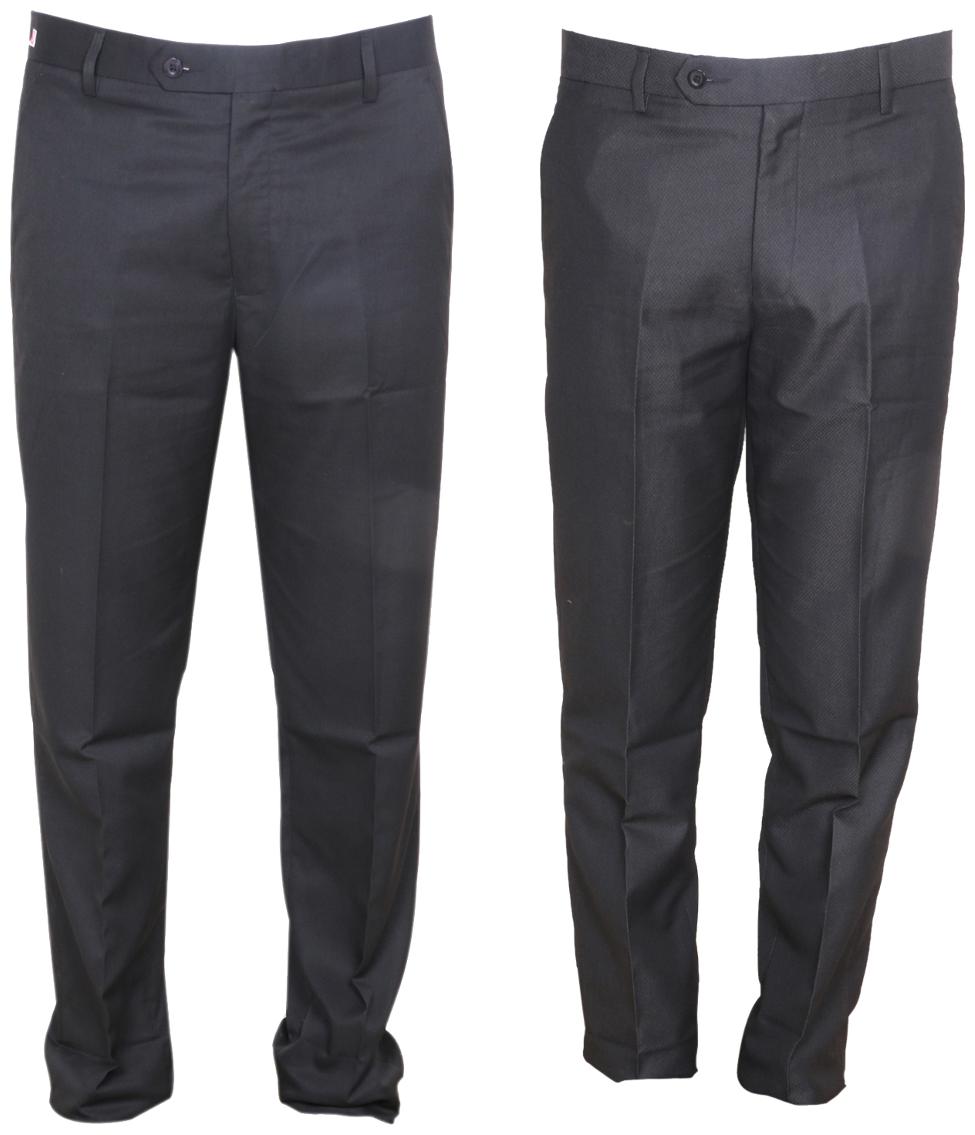 

Indiweaves Men Solid Regular Fit Formal Trouser - Multi