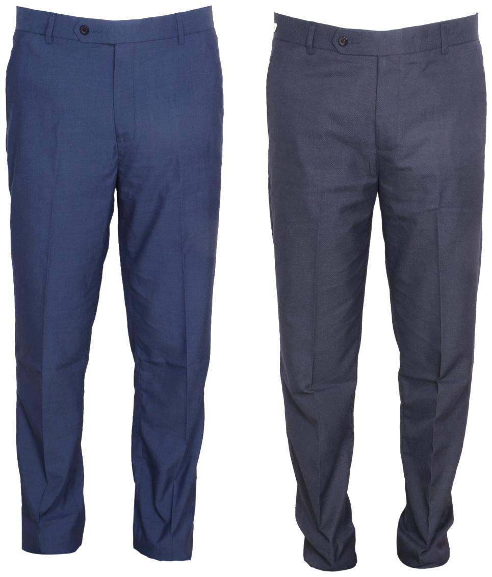 

Indiweaves Men Solid Regular Fit Formal Trouser - Multi
