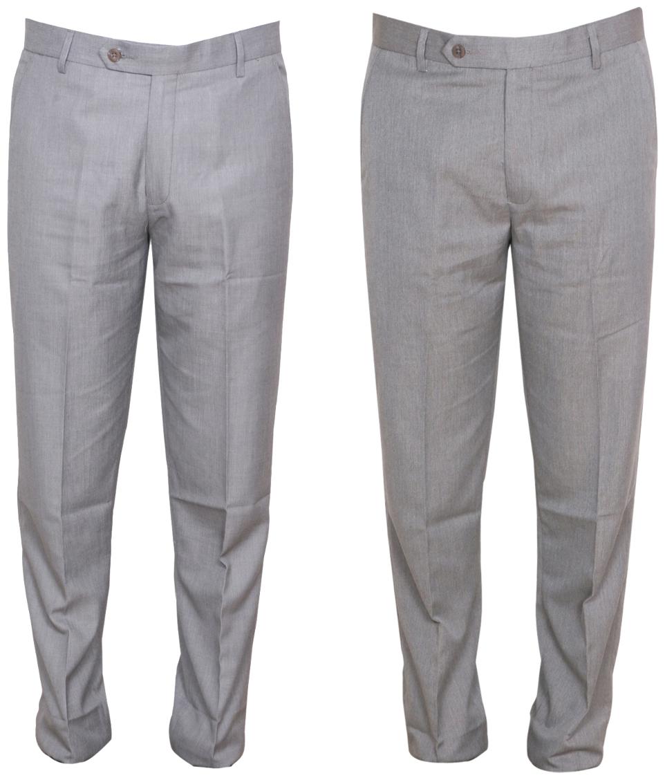 

Indiweaves Men Solid Regular Fit Formal Trouser - Multi
