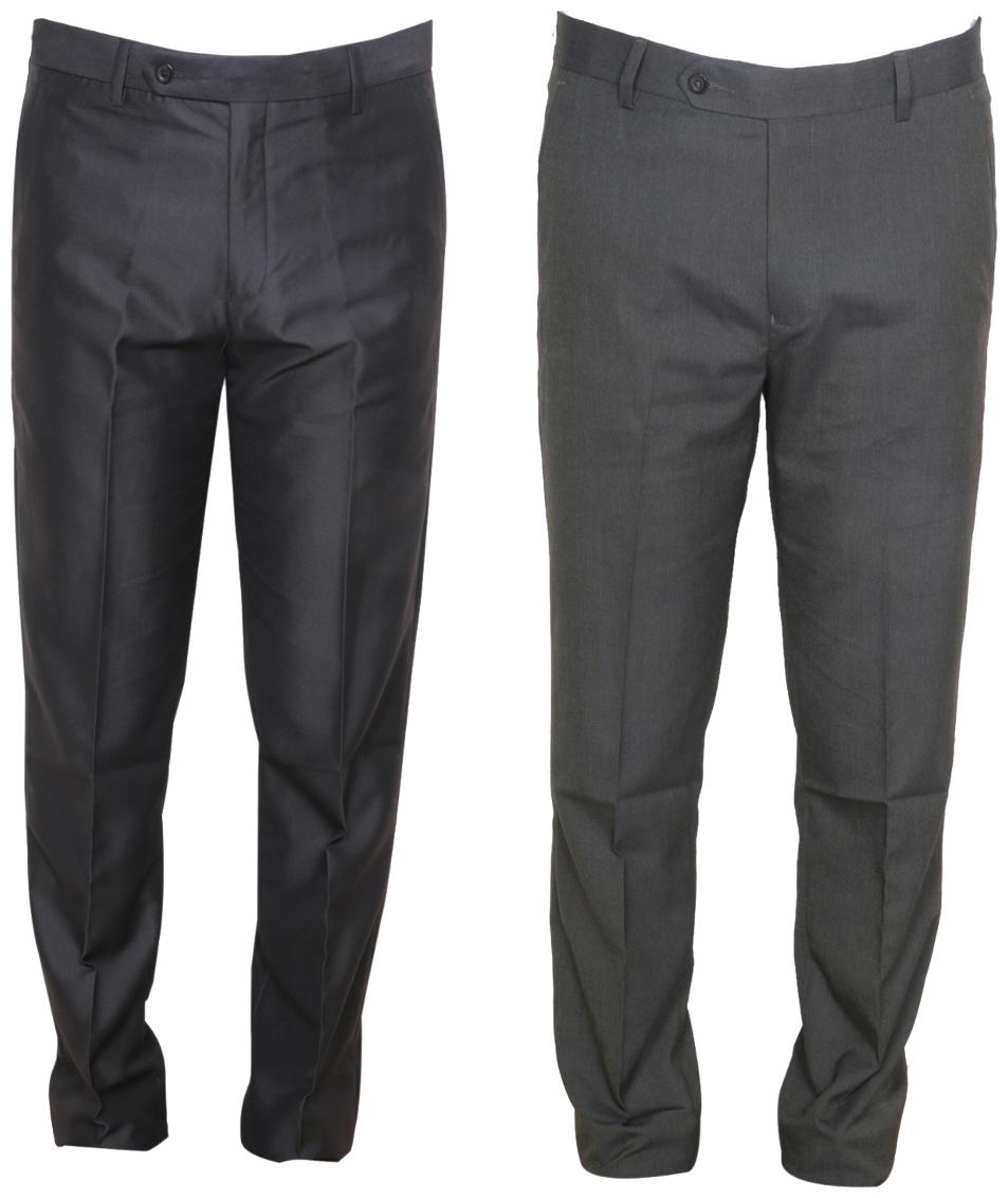 

Indiweaves Men Solid Regular Fit Formal Trouser - Multi