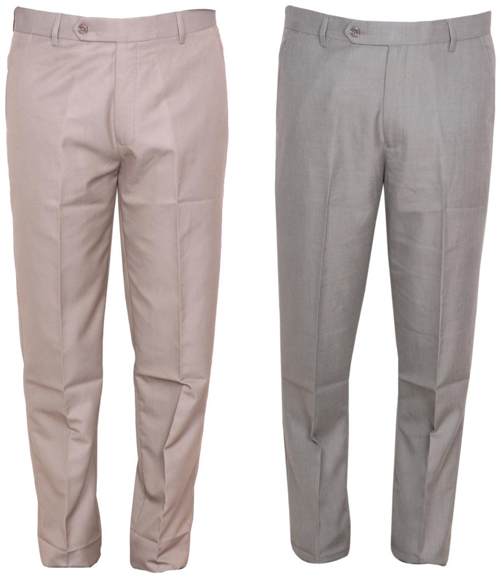 

Indiweaves Men Solid Regular Fit Formal Trouser - Multi
