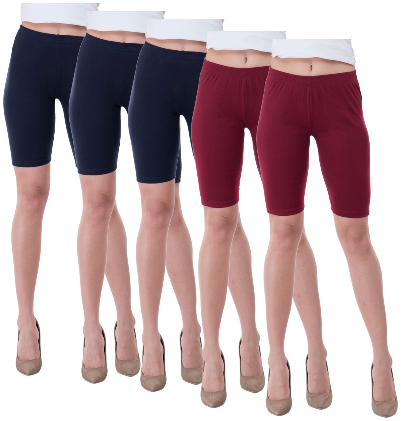 

Indiweaves Women Solid Regular shorts - Multi