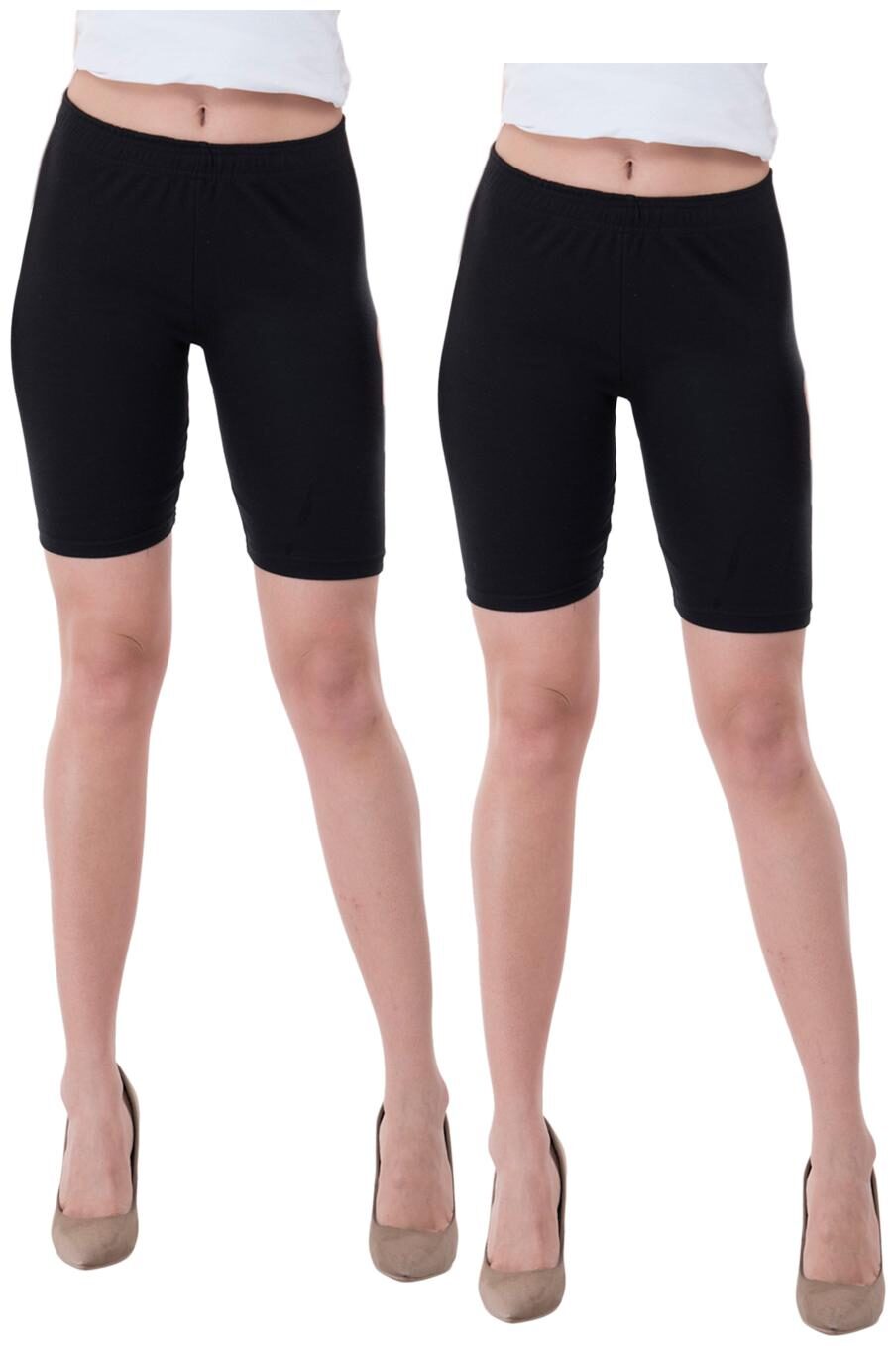 

Indiweaves Women Solid Regular shorts - Black
