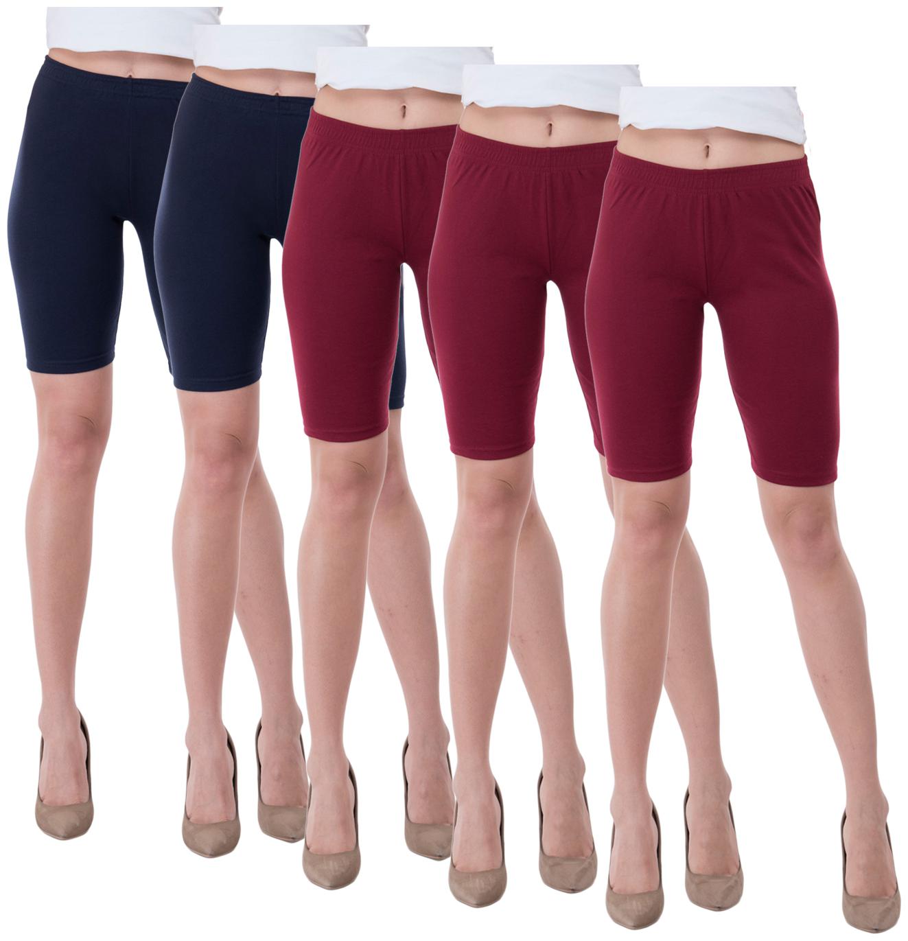 

Indiweaves Women Solid Regular shorts - Multi