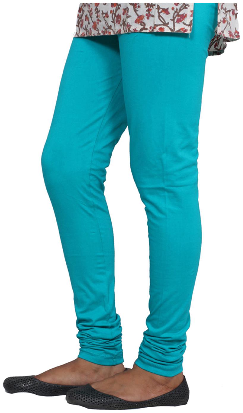 

Indiweaves Cotton Patiala - Turquoise