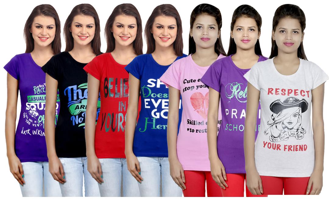 

IndiWeaves Women s Premium Cotton Casual Printed Legging (Set of -7)